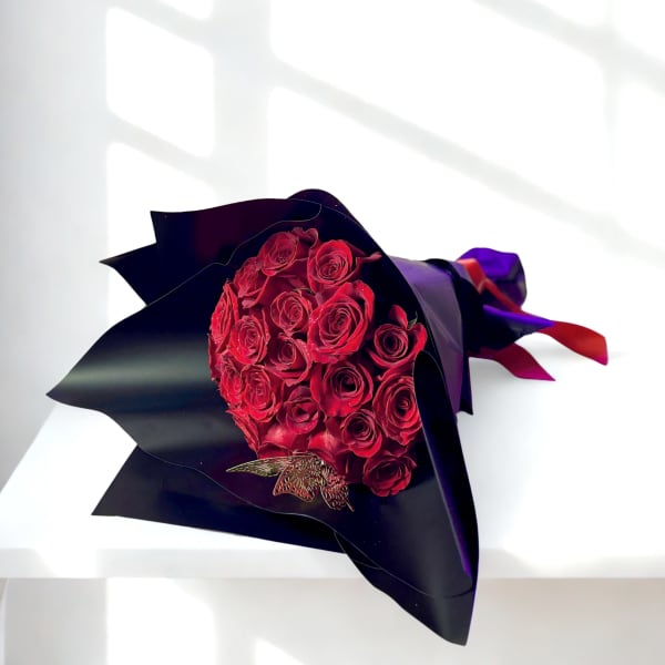 24 Roses Bouquet Classic Romance