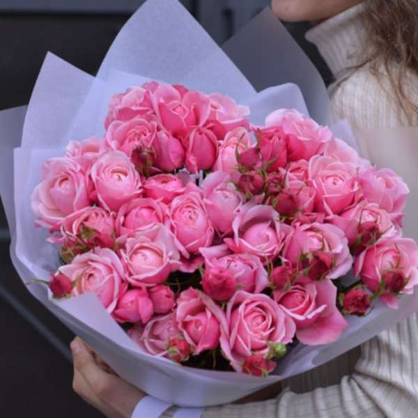 Pink Spray Rose Bouquet