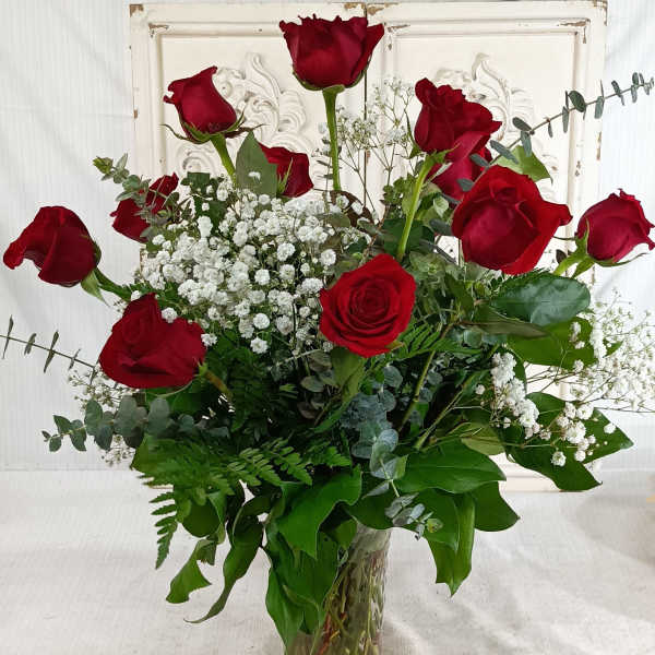 1 Dozen Red Roses