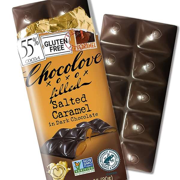 Chocolove Salted Caramel in Dark Chocolate 3.2oz