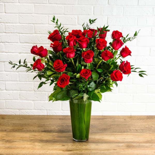 Two Dozen Roses- Red