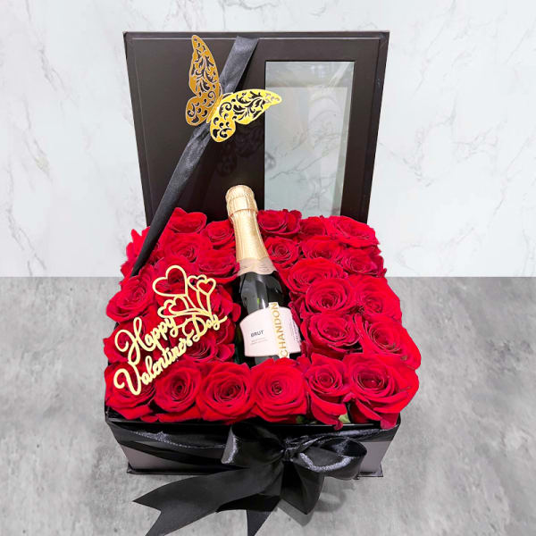 Black Box & champagne