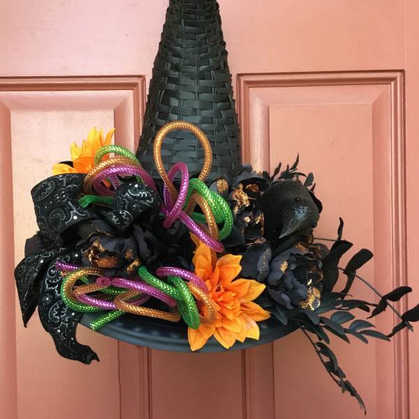 Witch's Hat Door Hanger