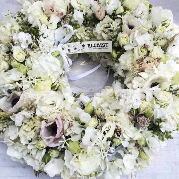 White wreath