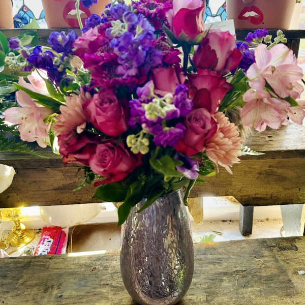 PURPLE PLEASURES BOUQUET