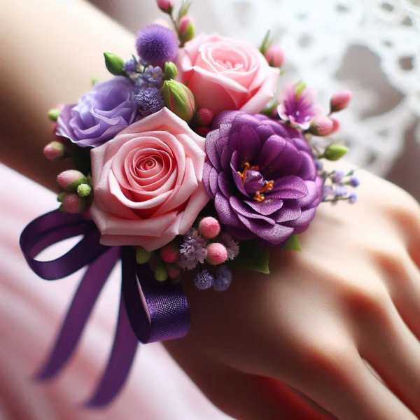 Violeta Velventine Wrist Corsage