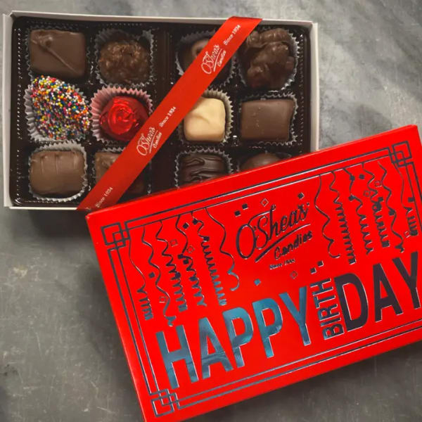 Happy Birthday "O'Shea Chocolates"