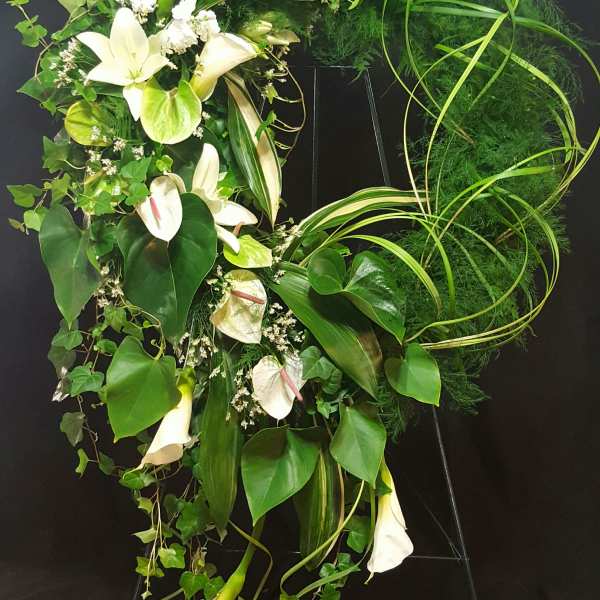 Serene Sympathy Wreath