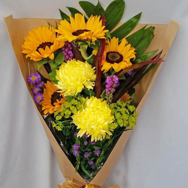Artisan Wrapped Bouquet - Freshest flowers from ABC Florist!