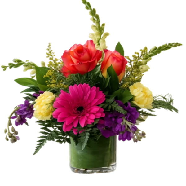 Vibrant Garden Glow Bouquet