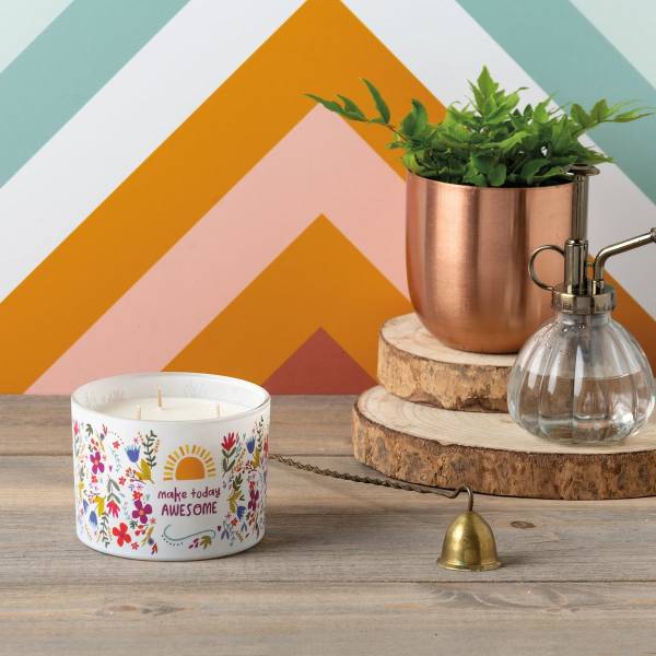 Candle, Make today awesome candle