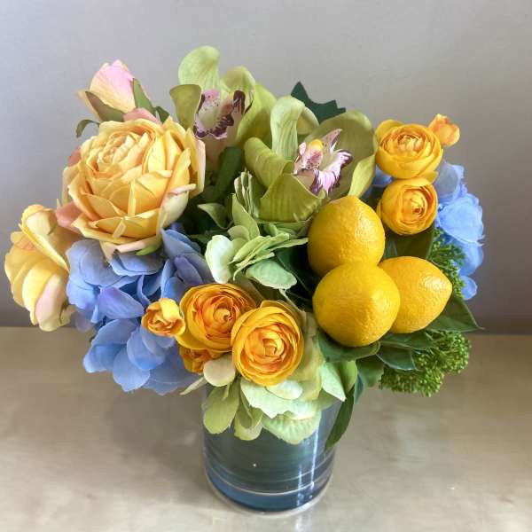 Sunny Spring - Silk Floral Arrangement