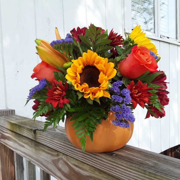 Fall Pumpkin Bouquet