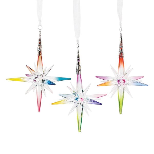 Iridescent Star Ornament