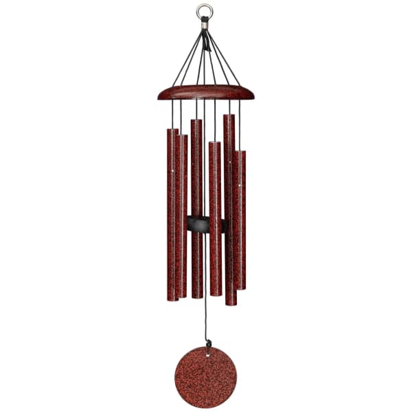 Corinthian Bells Wind Chime 30" - Ruby Splash