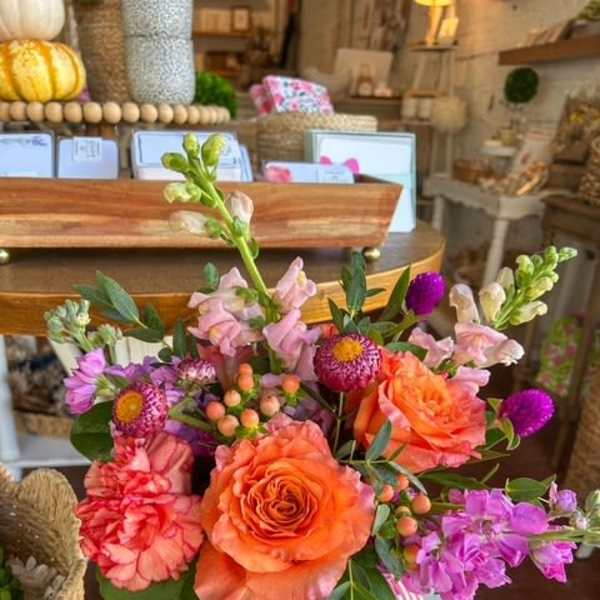 Designers choice bright arrangement