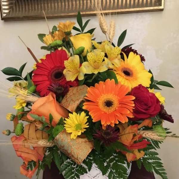 SUNSET IN STONE ARRANGEMENT