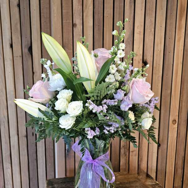 Blushing Lilies
