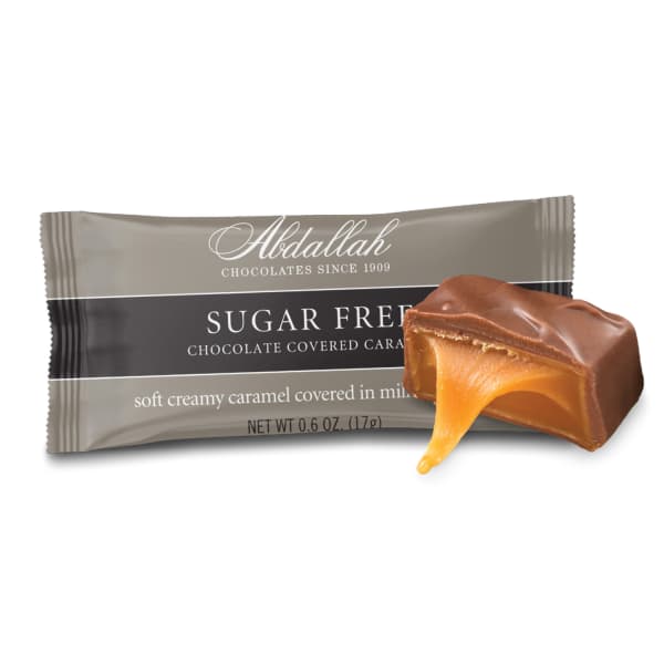 Abdallah Single Sugar Free Chocolate Covered Caramel