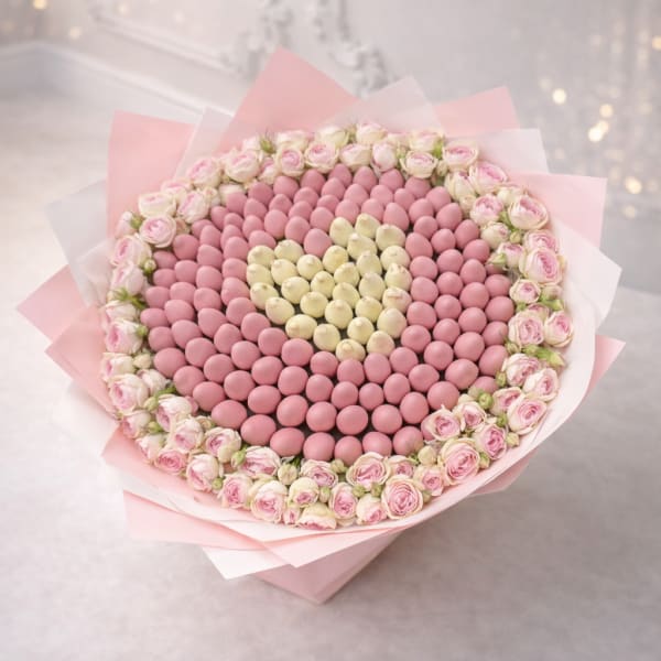 Strawberry & Rose Luxury Bouquet