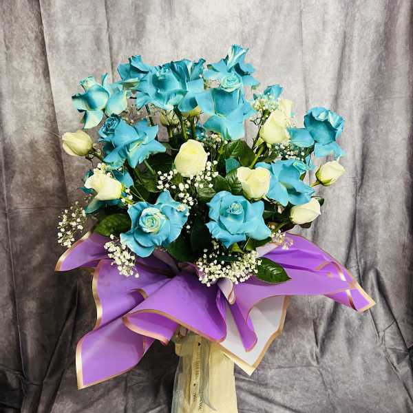 Teal Roses