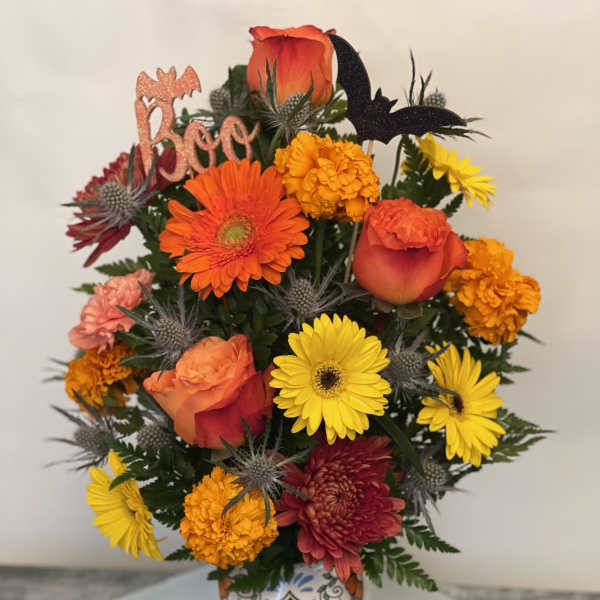 Fall Skull floral