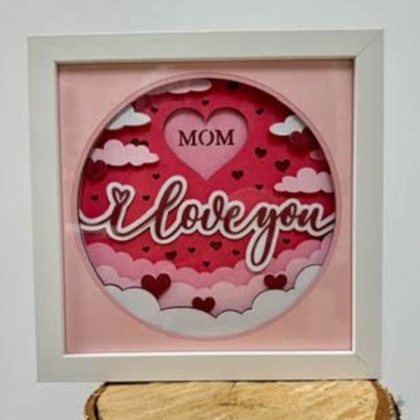 Lanies Corner Handmade Gift Mom, I love you.