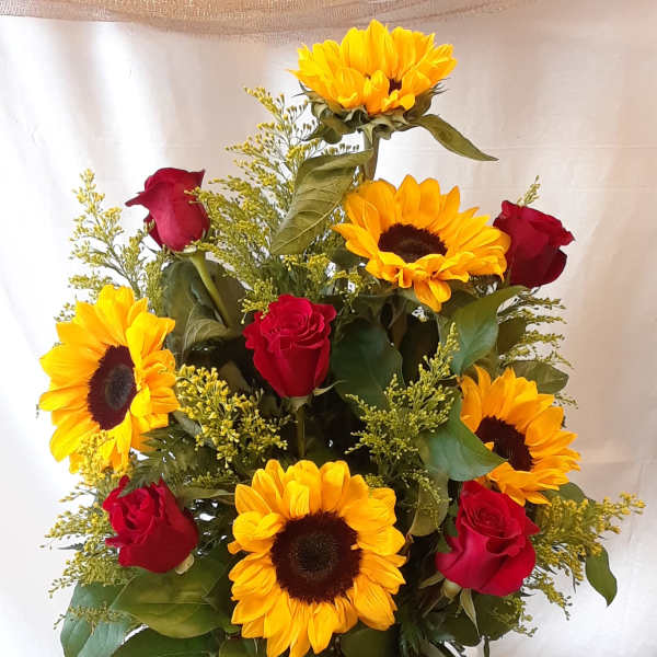 #35 - Divine Sunflowers & Roses