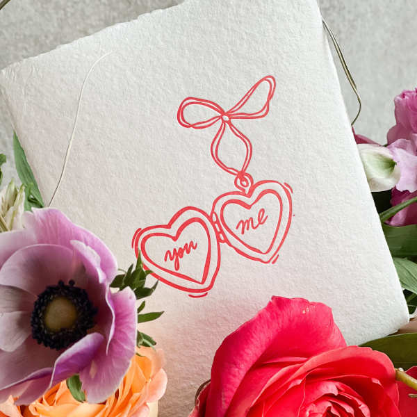 Valentine Hearts Greeting Card