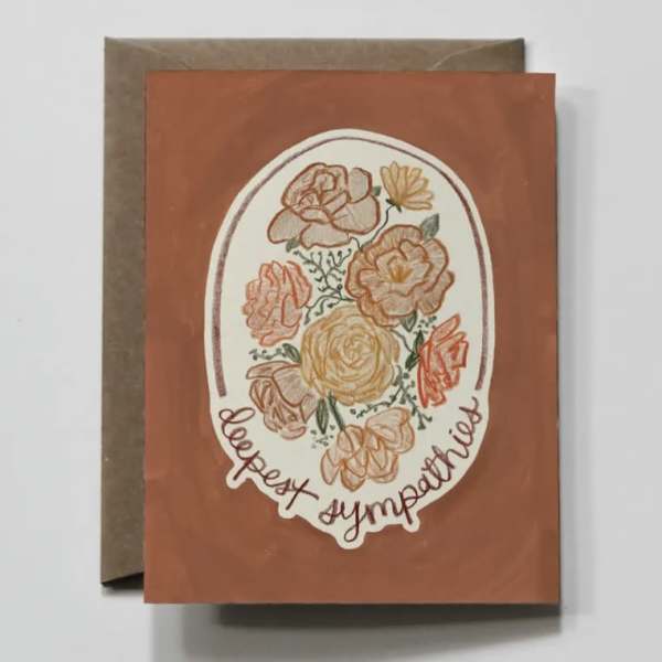 Deepest Sympathies | Sorry & Sympathy Funeral Greeting Card