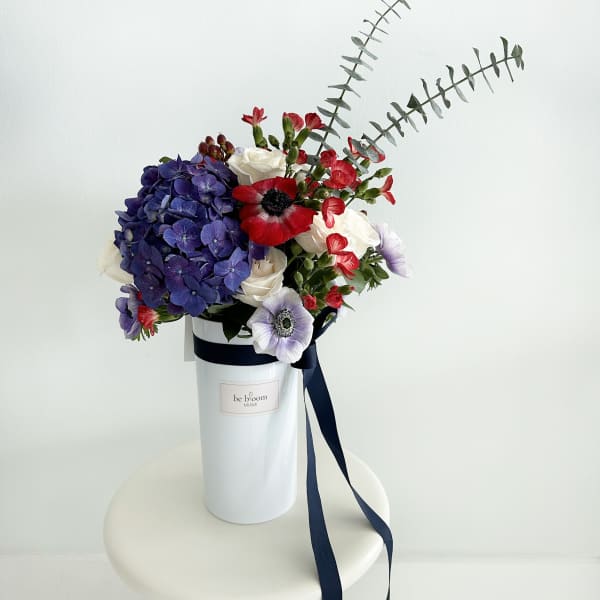 Patriotic Elegance Vase