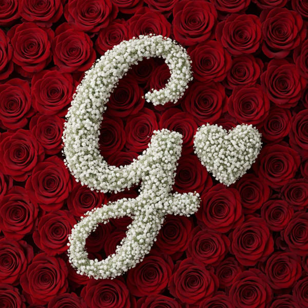 Baby's Breath Letter - G
