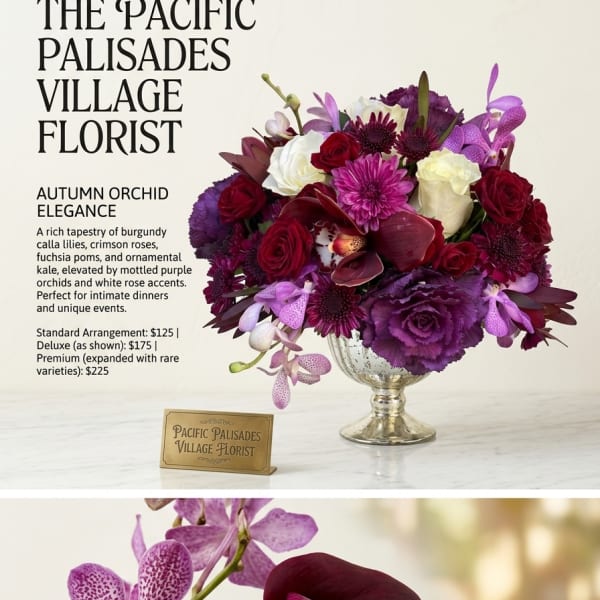 Autumn Orchid Elegance