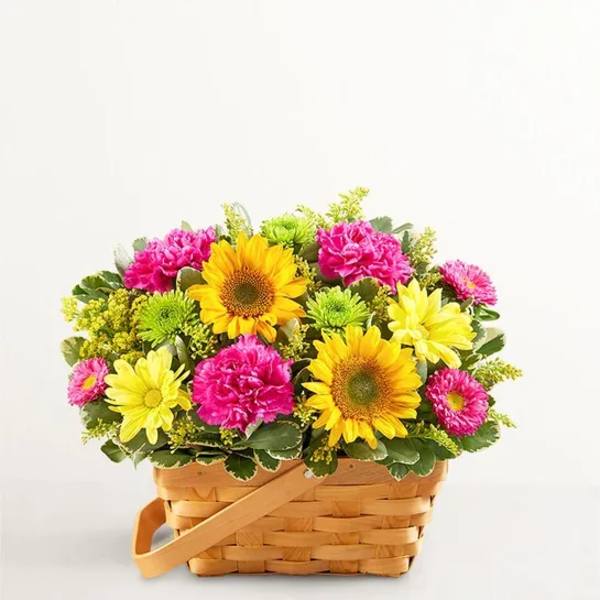 Sunny Garden Basket