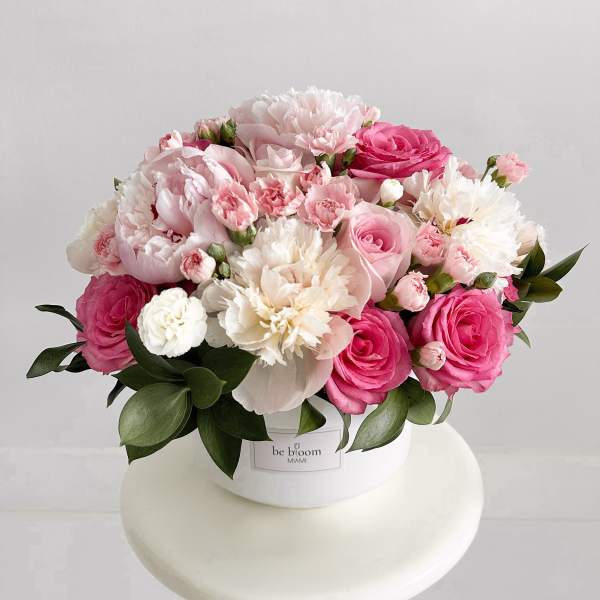 Pink Peonies Bliss Vase