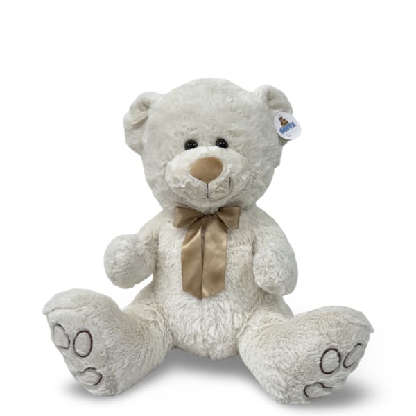 18" Cream Bear Plush