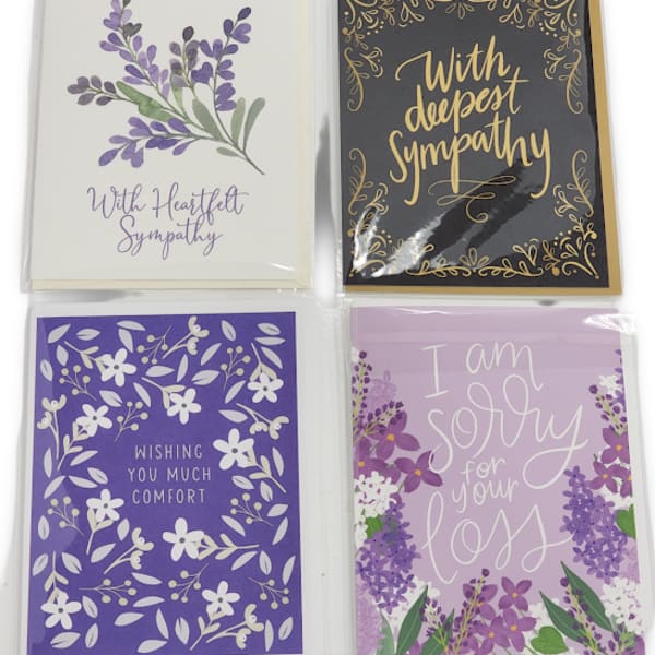 Sympathy Handwritten Greeting Cards