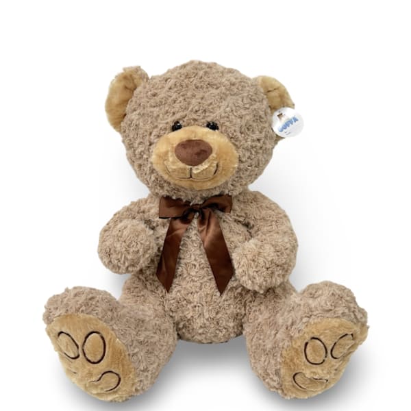 18" Taupe Bear Plush