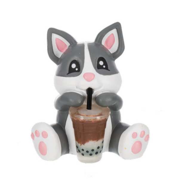 Boba Tea Animal Figurine