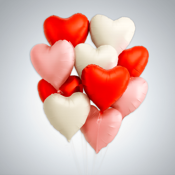 Heart-Shaped Helium Balloon