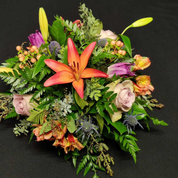 Small table centerpiece for a fall table