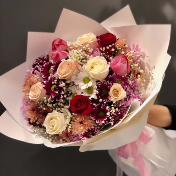 I love You Hand Bouquet