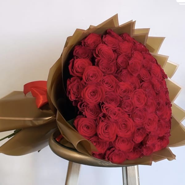 75 Red Rose Bouquet