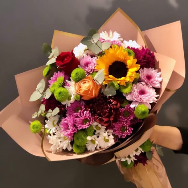 Be Mine Mixed Hand Bouquet