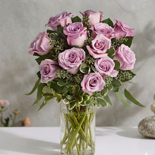 Dozen's Lavender Roses