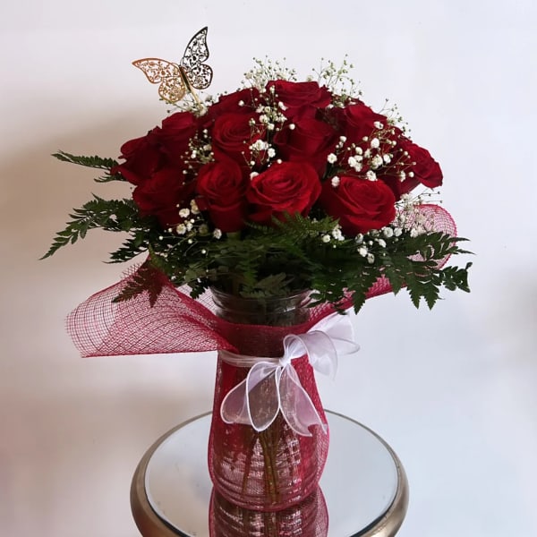 Two Dozen Premium Roses Arrangment