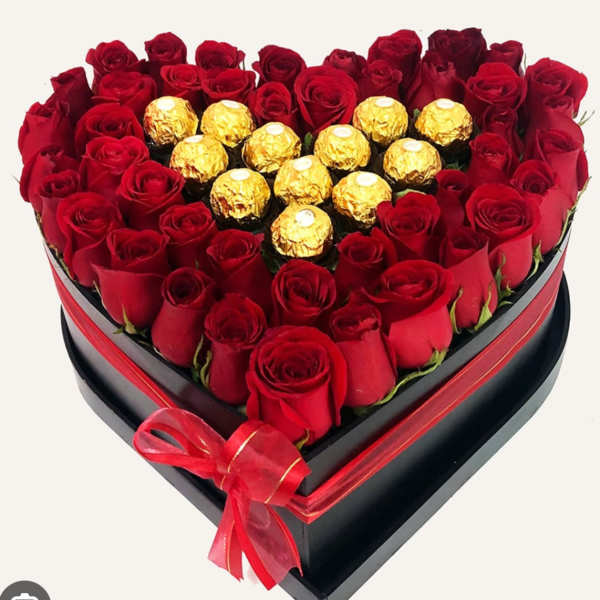 heart of chocolate