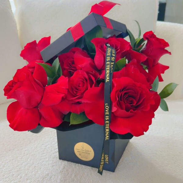 Luxury Red Roses Box