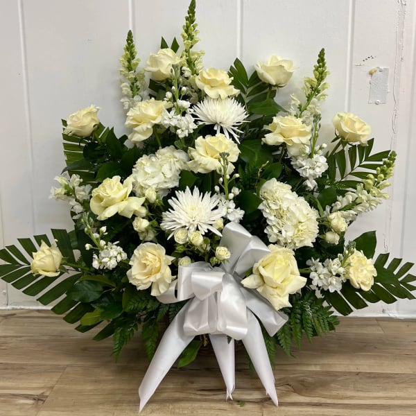 White Sympathy Basket
