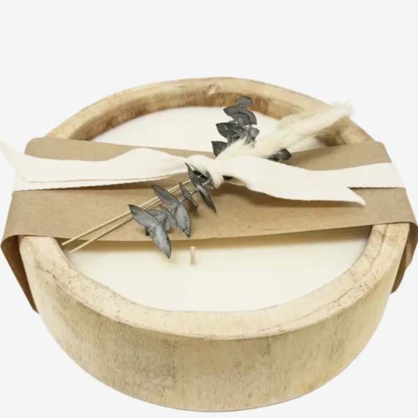 Wood Candle- Palo Santo Scent